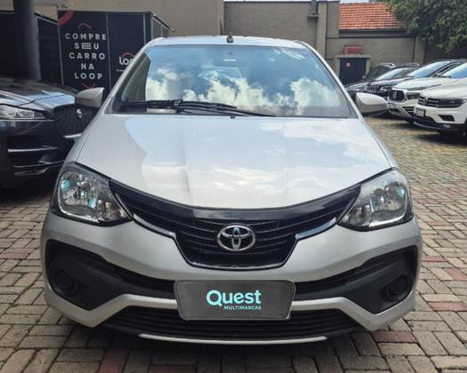 TOYOTA ETIOS 1.3 X 16V FLEX 4P AUTOMÁTICO TOYOTA ETIOS 1.3 X 16V FLEX 4P AUTOMÁTICO